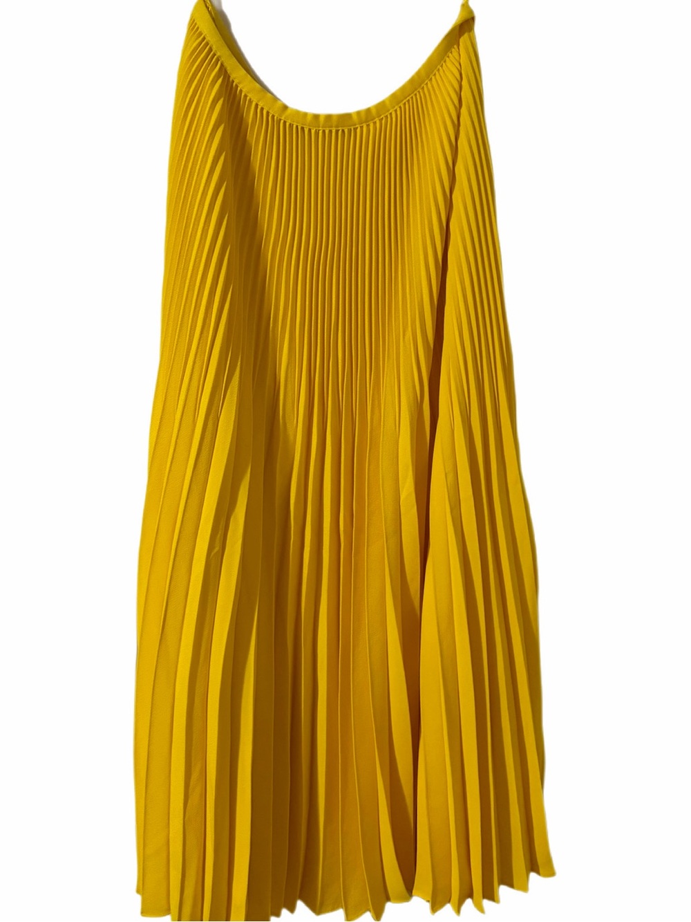 Jenni Kayne Yellow Pleated Maxi Skirt, like new size xxl💛💛 - Picture 7 of 10
